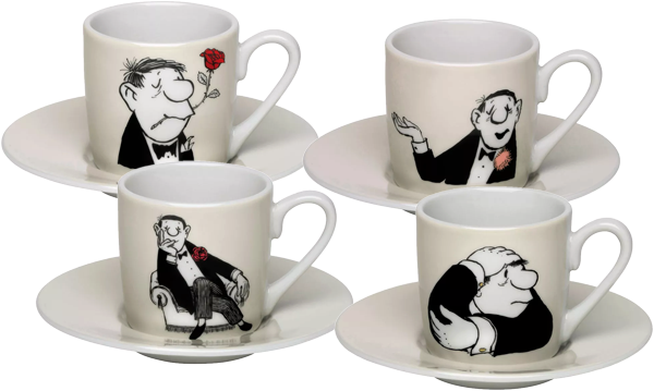 Espressotassen: Herren (Porzellan)