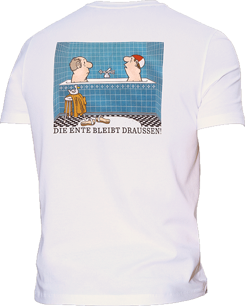 T-Shirt: mey x LORIOT - Herren im Bad