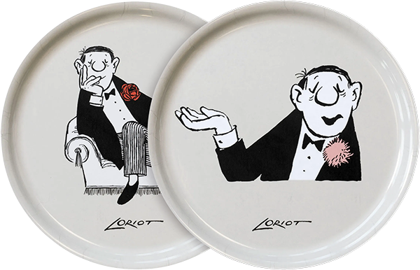 LORIOT-Holztabletts von ars mundi